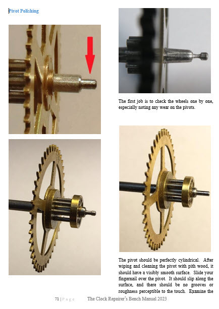 The Clock Repairer?s Bench Manual