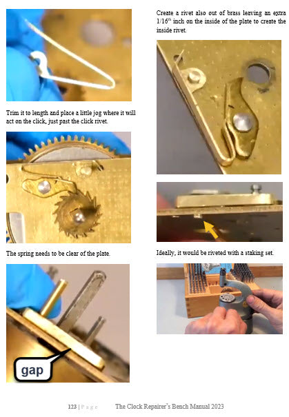 The Clock Repairer?s Bench Manual