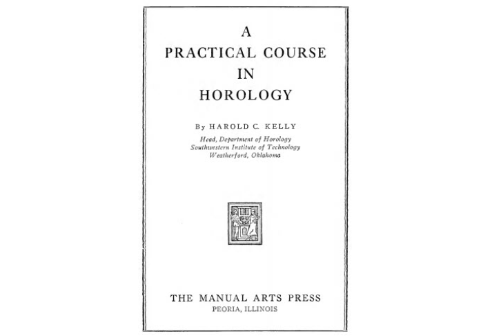 A PRACTICAL COURSE IN HOROLOGY 1944