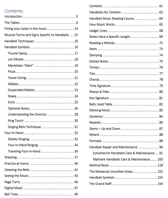Handbell Ringers Bible