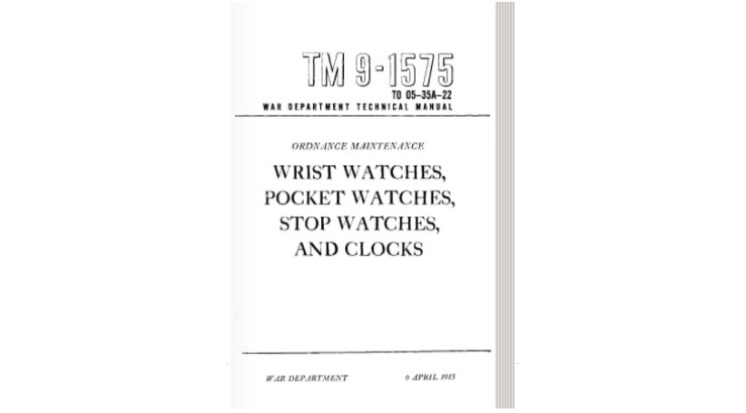 Wrist Watches, Pocket Watches, Stop Watches, and Clocks